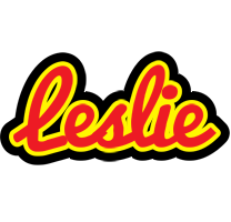 Leslie fireman logo