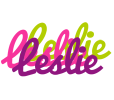 Leslie flowers logo