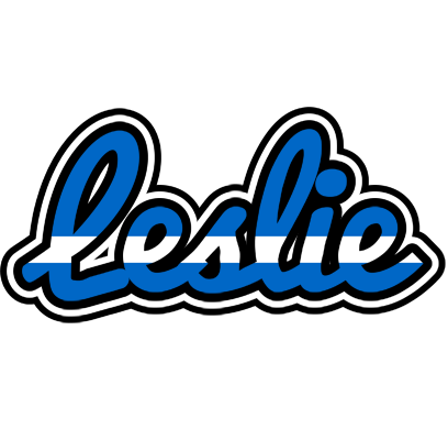 Leslie greece logo