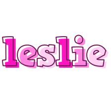 Leslie hello logo