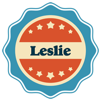 Leslie labels logo