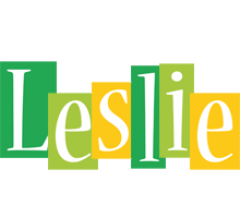 Leslie lemonade logo