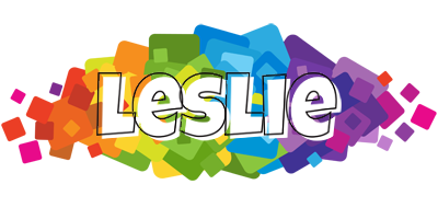 Leslie pixels logo