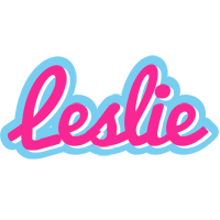 Leslie popstar logo