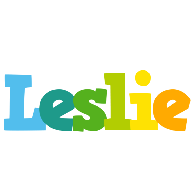 Leslie rainbows logo