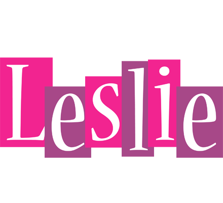 Leslie whine logo