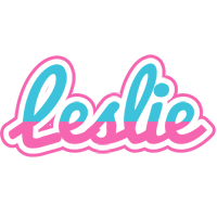 Leslie woman logo