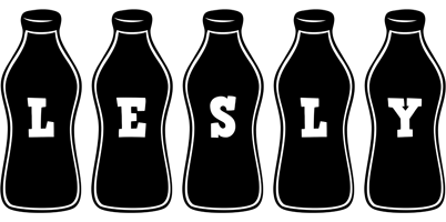 Lesly bottle logo