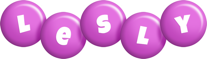 Lesly candy-purple logo