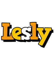Lesly cartoon logo