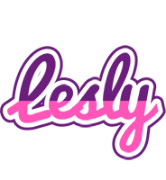 Lesly cheerful logo