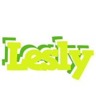 Lesly citrus logo