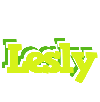 Lesly citrus logo