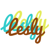 Lesly cupcake logo