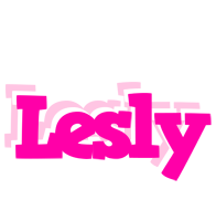 Lesly dancing logo