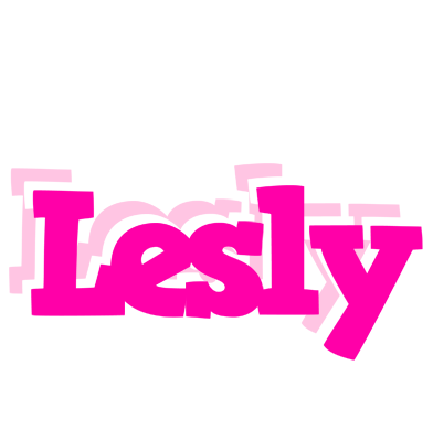 Lesly dancing logo