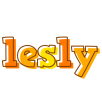 Lesly desert logo