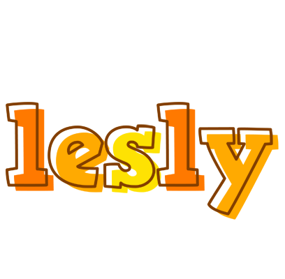 Lesly desert logo