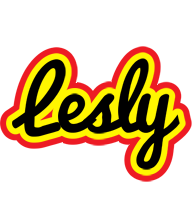 Lesly flaming logo