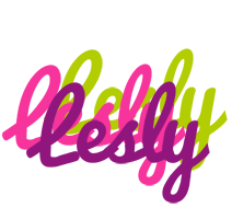 Lesly flowers logo