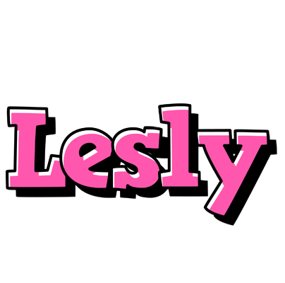 Lesly girlish logo
