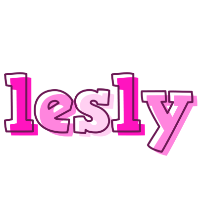 Lesly hello logo