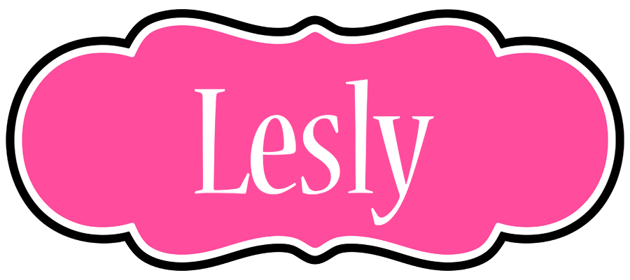 Lesly invitation logo