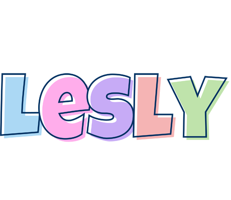 Lesly pastel logo