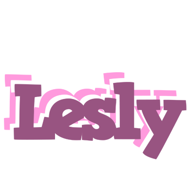 Lesly relaxing logo