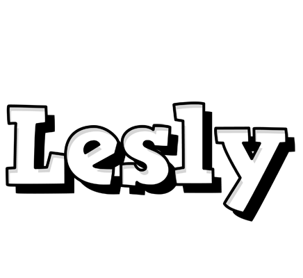 Lesly snowing logo