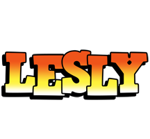 Lesly sunset logo