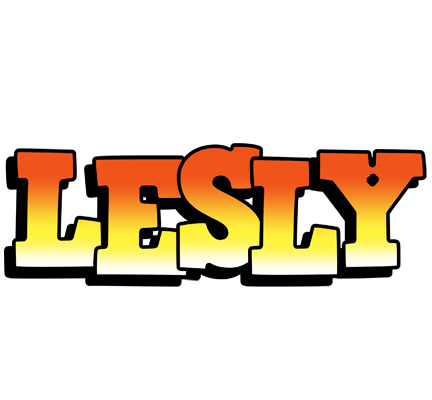 Lesly sunset logo