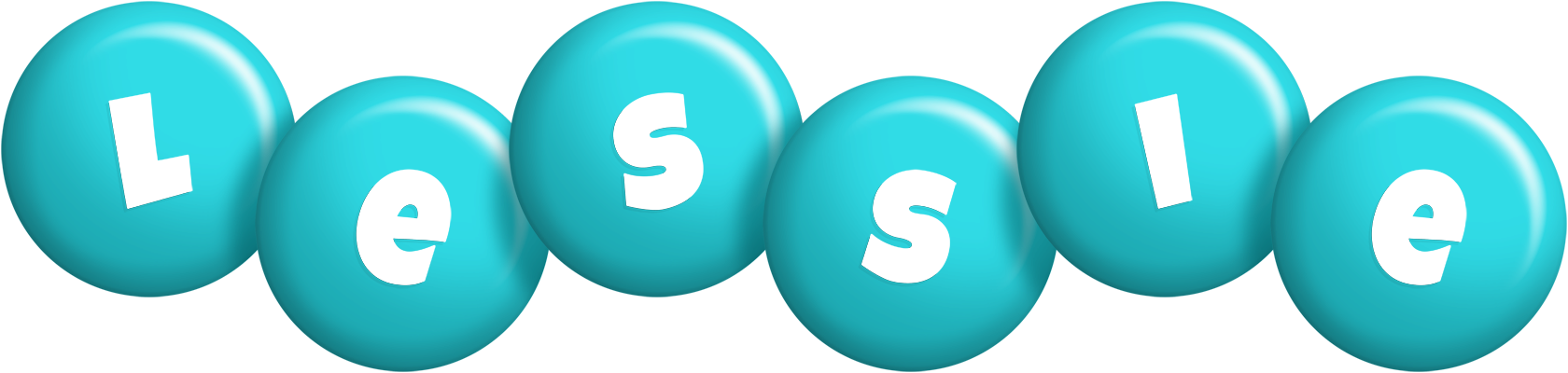 Lessie candy-azur logo