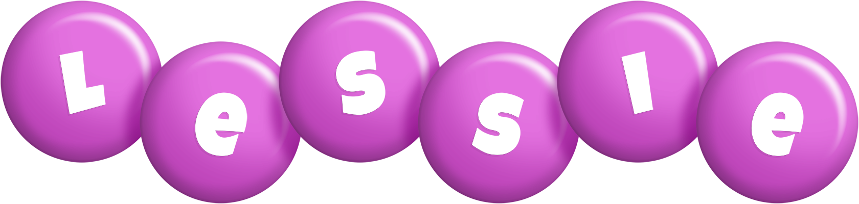 Lessie candy-purple logo