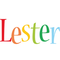 Lester birthday logo
