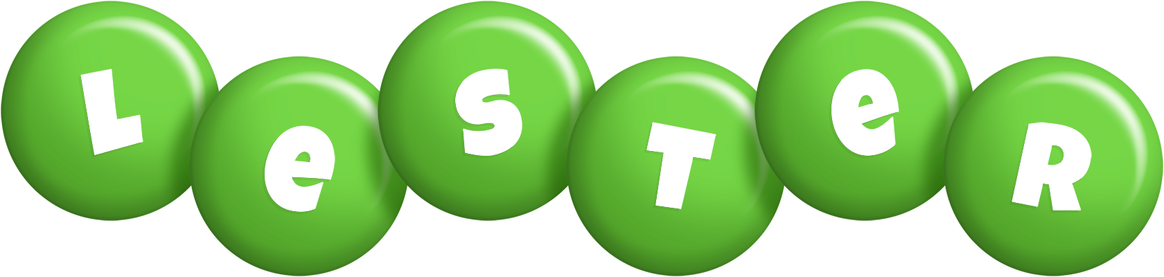 Lester candy-green logo