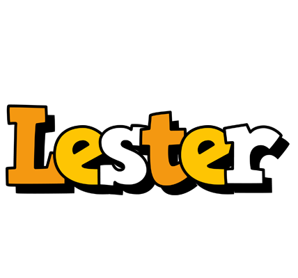 Lester cartoon logo