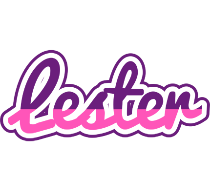 Lester cheerful logo