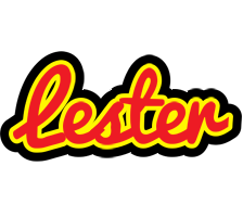 Lester fireman logo