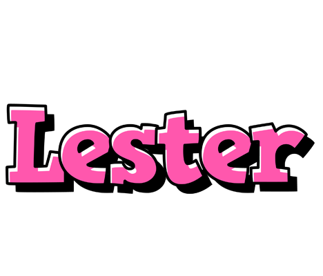 Lester girlish logo