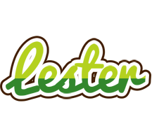 Lester golfing logo