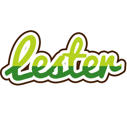 Lester golfing logo