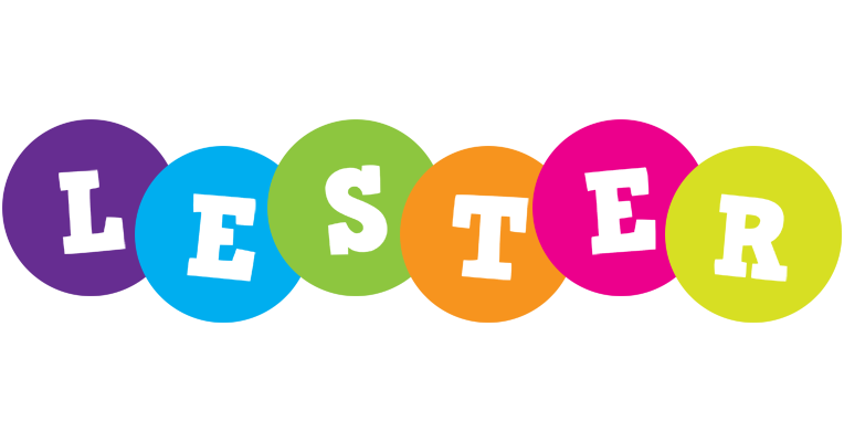 Lester happy logo