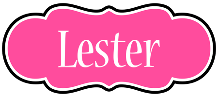 Lester invitation logo