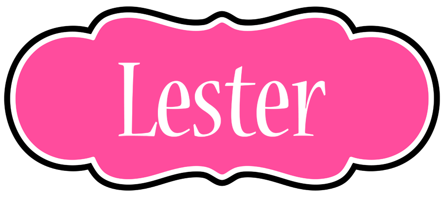 Lester invitation logo