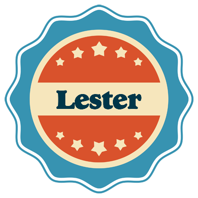 Lester labels logo