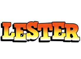 Lester sunset logo