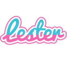 Lester woman logo