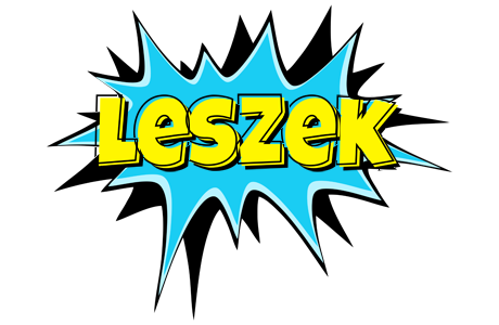 Leszek amazing logo