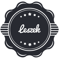 Leszek badge logo